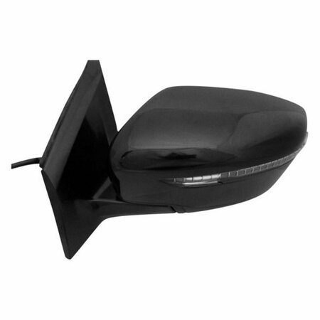 SHERMAN PARTS Driver Side Power View Mirror for 2015-2018 Nissan Murano SHE1651C-300-1